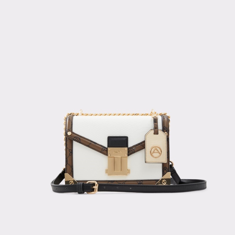 Aldo Fashion Sold Out Iconiclub Crossbody Bag Brown Multi