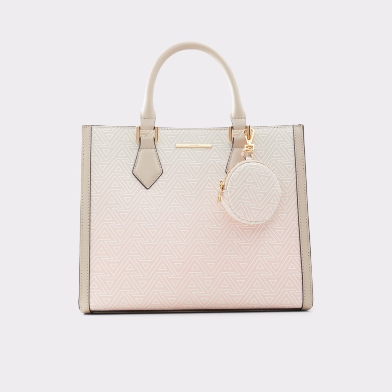 Sold Out Iconigram Tote Bag Fashion Beige Overflow Aldo