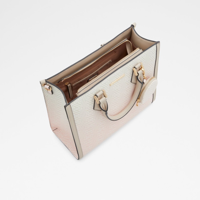 Sold Out Iconigram Tote Bag Fashion Beige Overflow Aldo