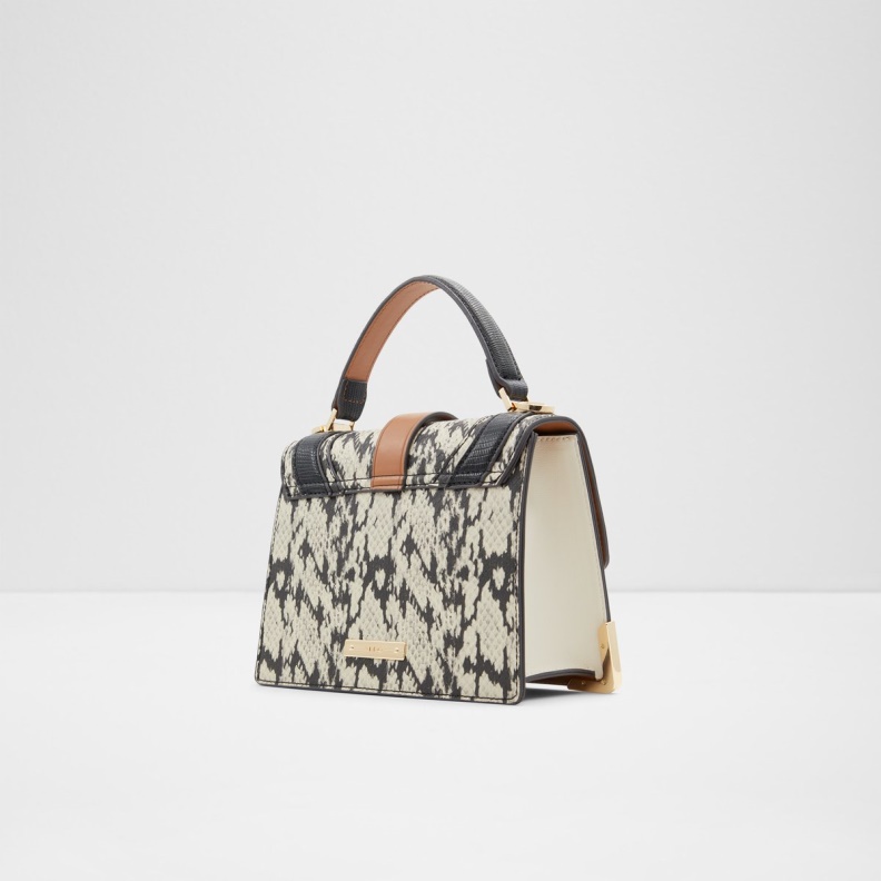 Iconilock Top Handle Bag Fashion Medium Brown Aldo