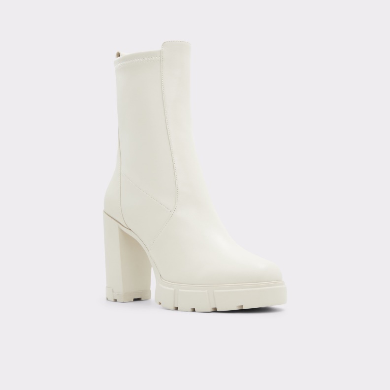 Bone Fashion Aldo Ilanna Ankle Boot Lug Sole