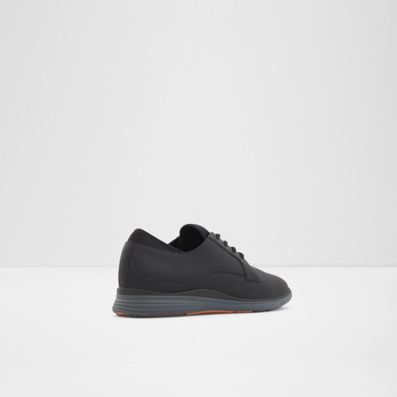 Aldo Fashion Black Synthetic Rubber Intercity Oxford Shoe
