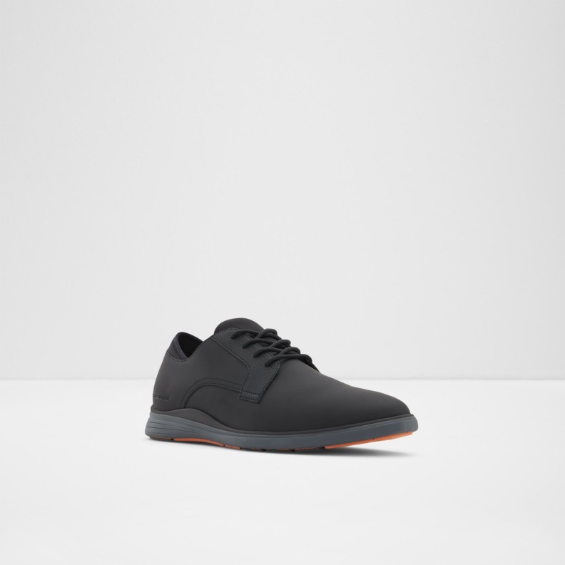 Aldo Fashion Black Synthetic Rubber Intercity Oxford Shoe