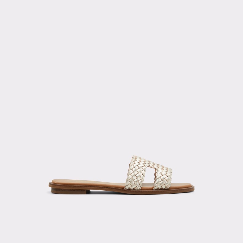Fashion Aldo Irmaos Slide Sandal Champagne