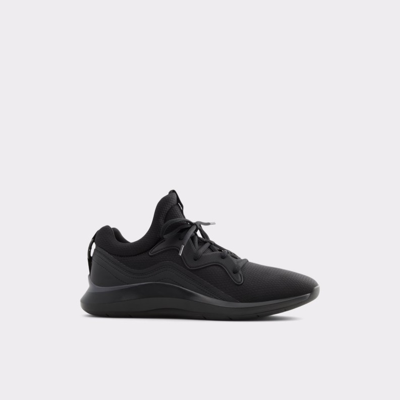 Aldo Black Textile Neoprene Fashion Janarde