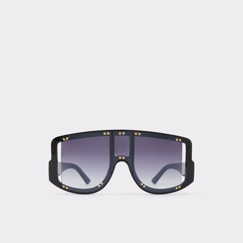 Javabriclya Shield Sunglasses Fashion Aldo Black-Gold Multi