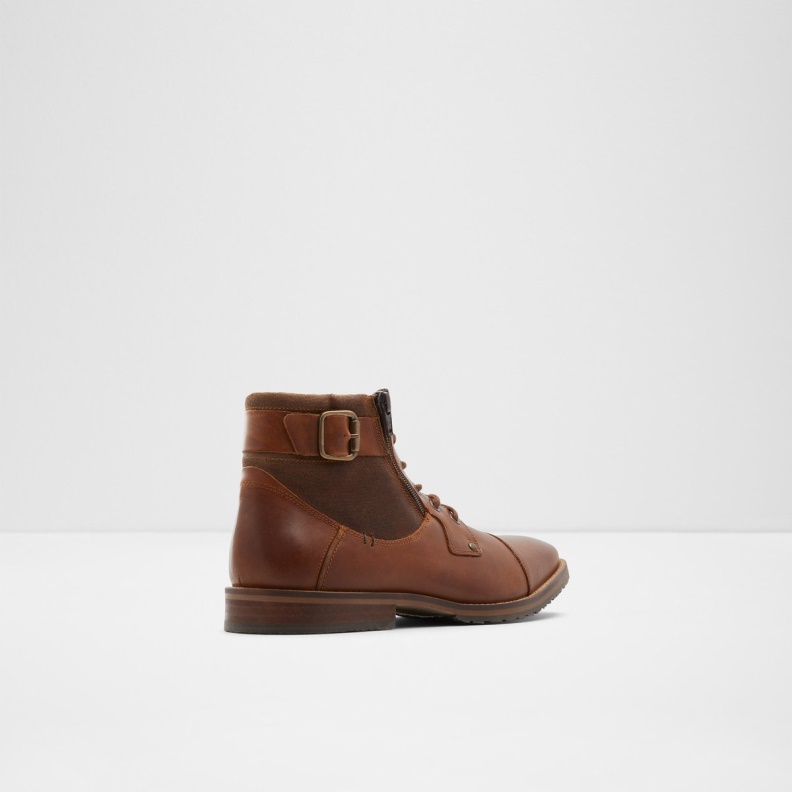 Fashion Aldo Cognac Jaxyn Lace Up Boot
