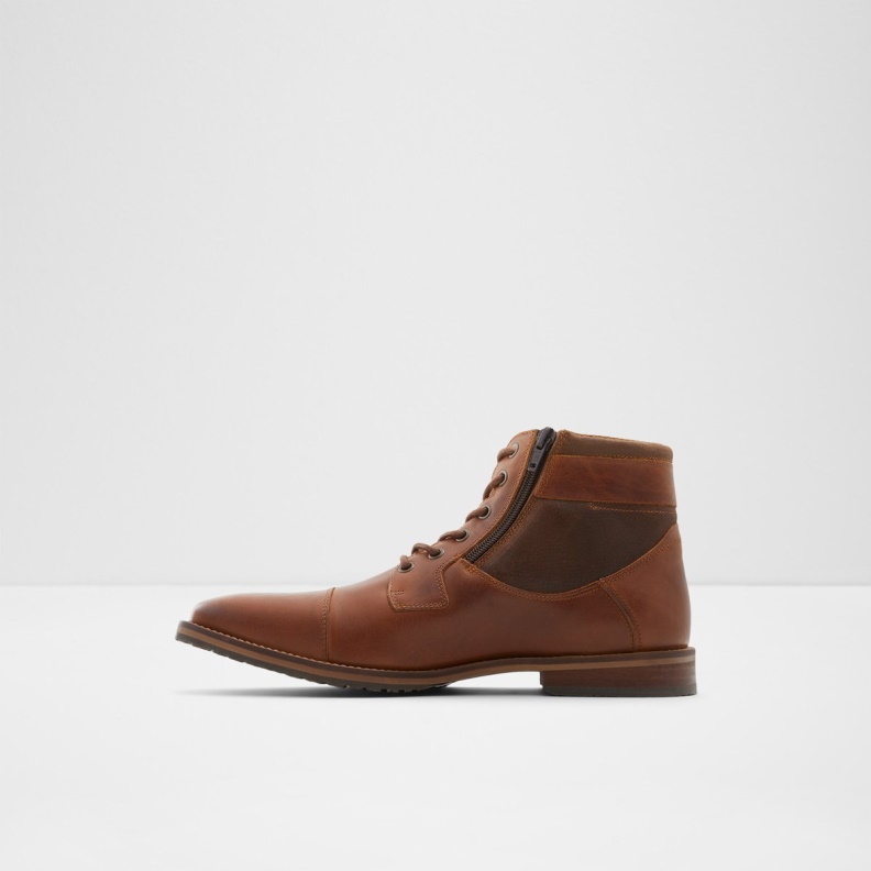 Fashion Aldo Cognac Jaxyn Lace Up Boot