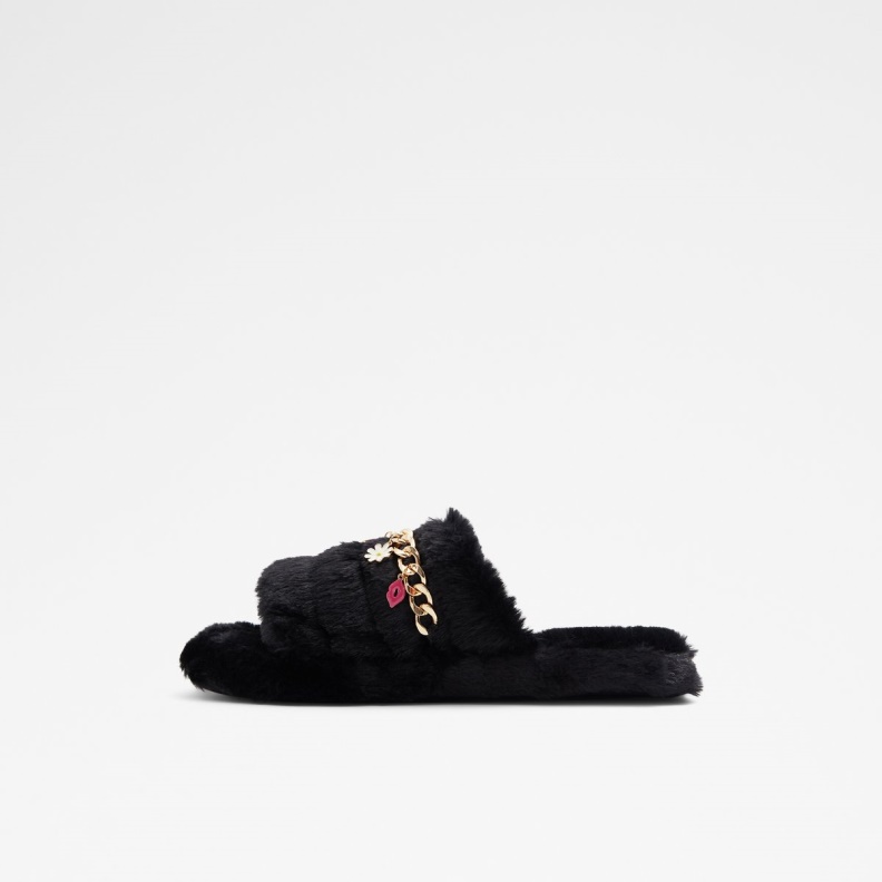 Black-Gold Multi Jennanalia Slippers Fashion Aldo