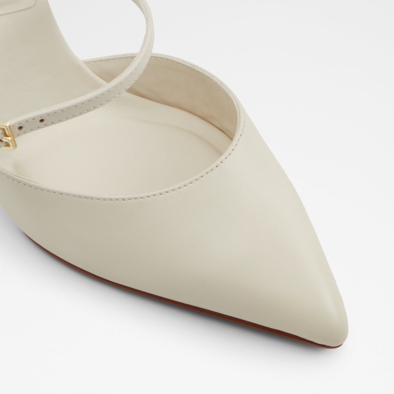 Aldo White Fashion Jeriebaen Strappy Heeled Shoe Stiletto Heel