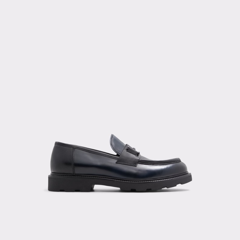 Aldo Fashion New Arrival Jewels Loafer Navy