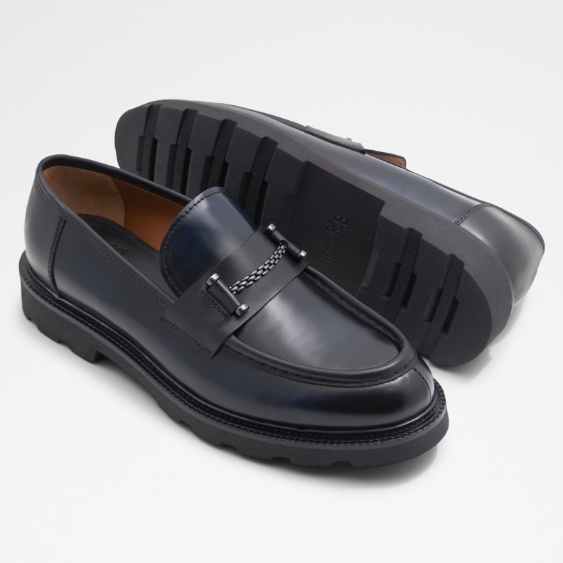 Aldo Fashion New Arrival Jewels Loafer Navy