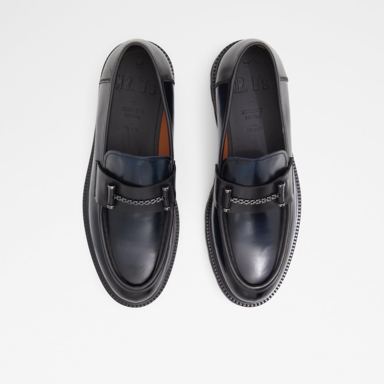 Aldo Fashion New Arrival Jewels Loafer Navy