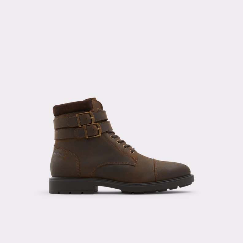 Fashion Aldo Jokubas Lace-Up Boot Dark Brown