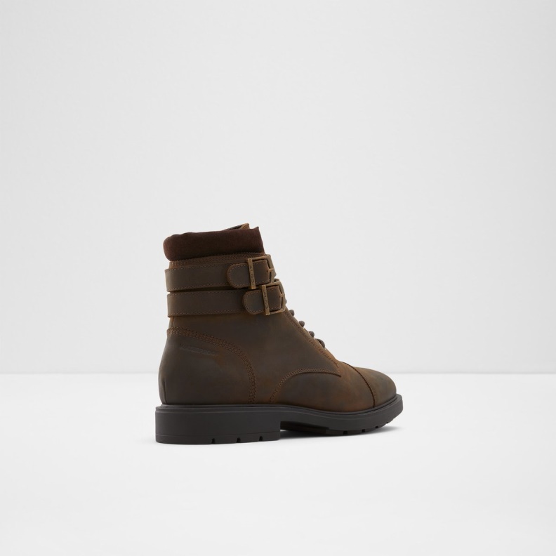 Fashion Aldo Jokubas Lace-Up Boot Dark Brown