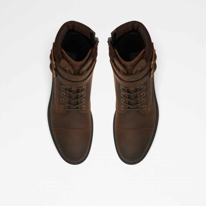 Fashion Dark Brown Jokubas Lace-Up Boot Aldo