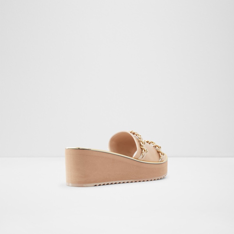 Bone Kaerratlan Slide Sandal Wedge Heel Aldo Fashion