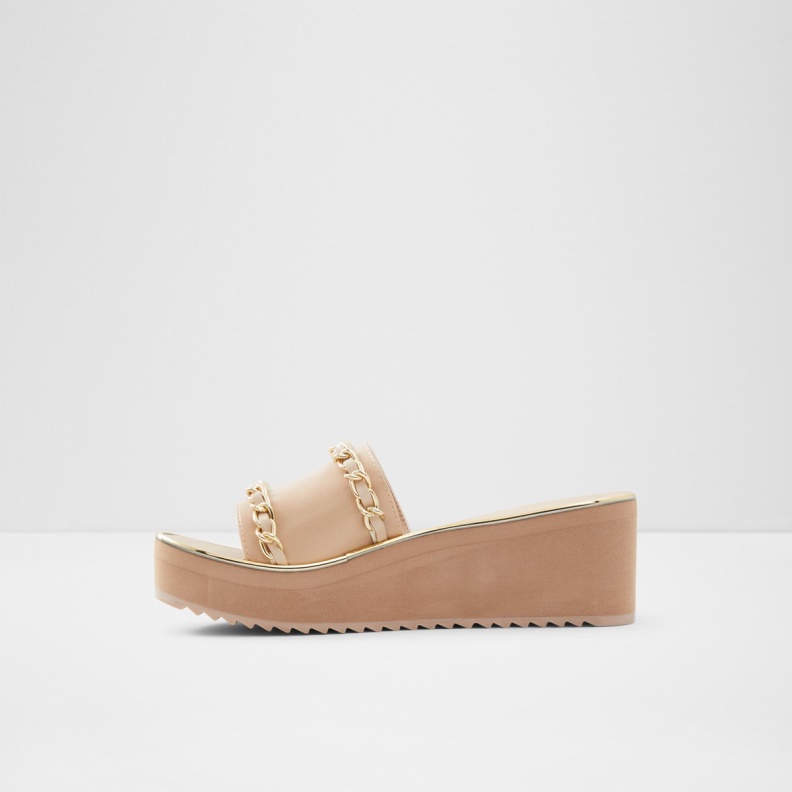 Bone Kaerratlan Slide Sandal Wedge Heel Aldo Fashion
