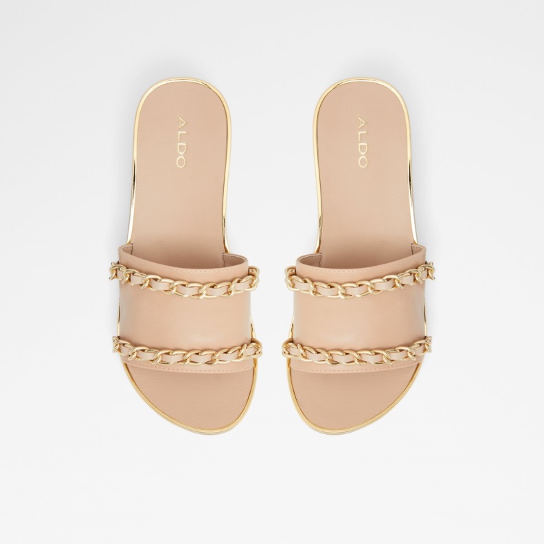 Bone Kaerratlan Slide Sandal Wedge Heel Aldo Fashion