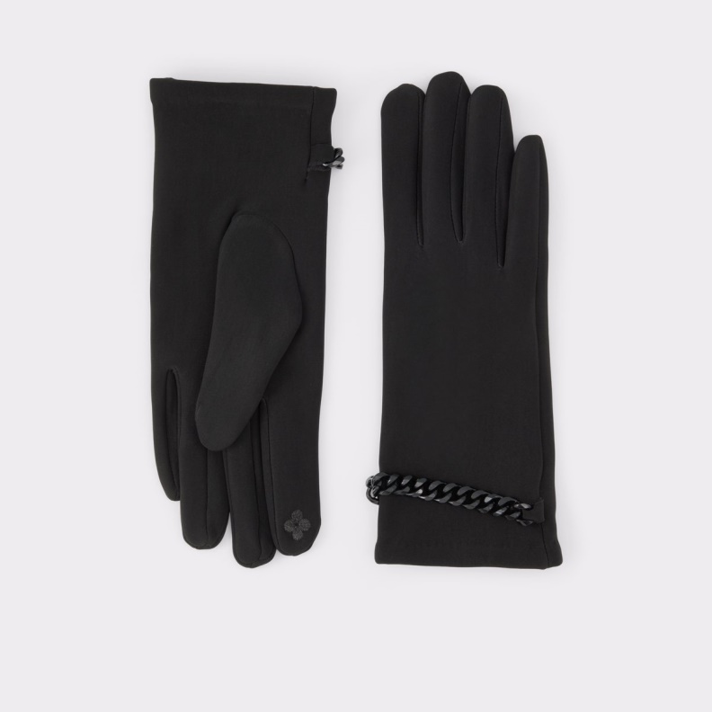 Black Aldo Fashion Kaigan Gloves