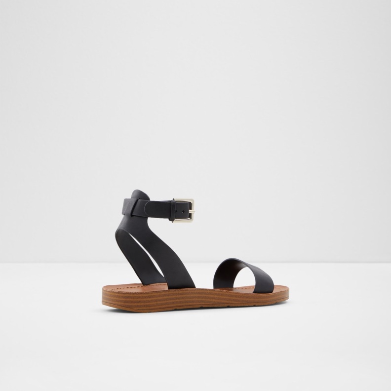 Aldo Fashion Kedaredia Flat Sandal Black