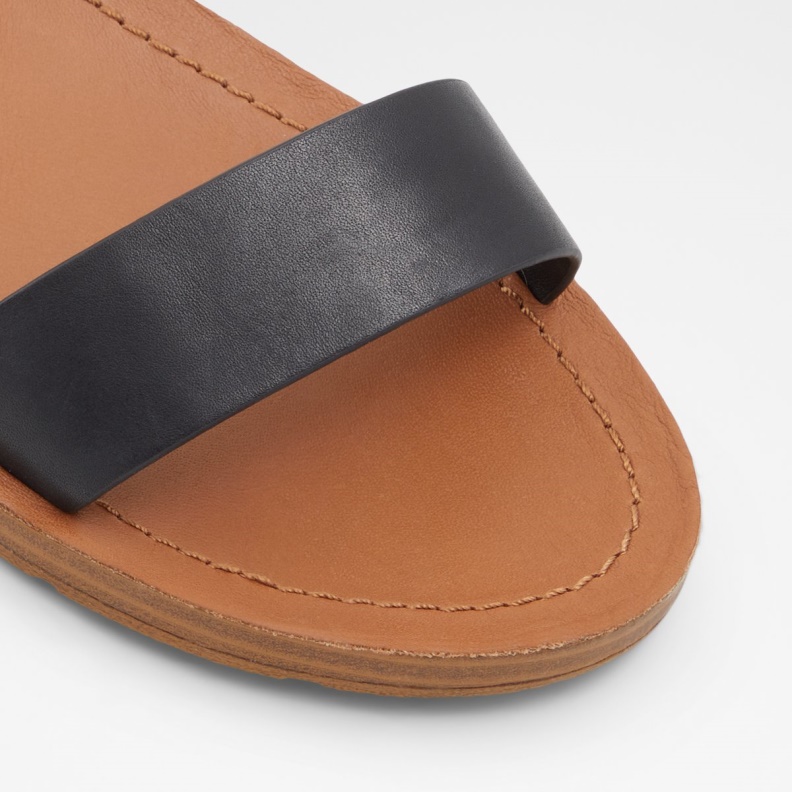 Aldo Fashion Kedaredia Flat Sandal Black