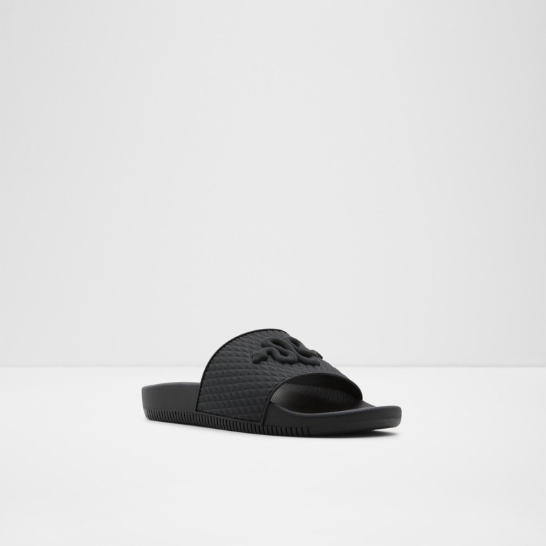 Aldo Black Fashion Kedau Slide Sandal