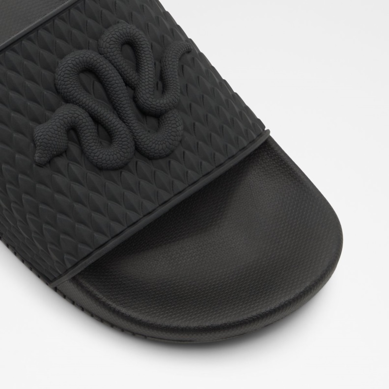 Aldo Black Fashion Kedau Slide Sandal