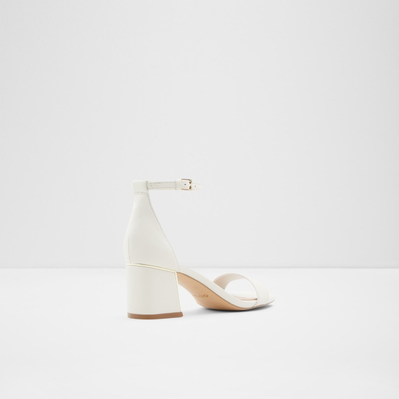 Kedeaviel High Heel Sandal Fashion Aldo White