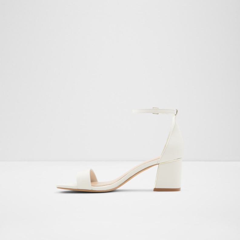 Kedeaviel High Heel Sandal Fashion Aldo White