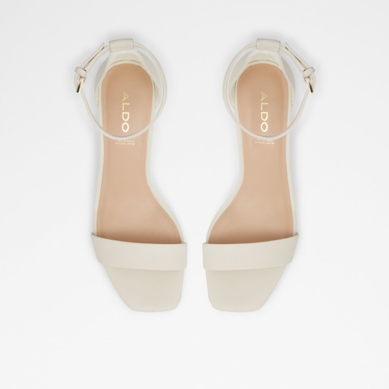 Kedeaviel High Heel Sandal Fashion Aldo White