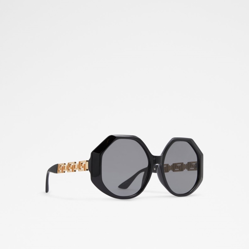 Fashion Aldo Black-Gold Multi Keepers Sunglasses