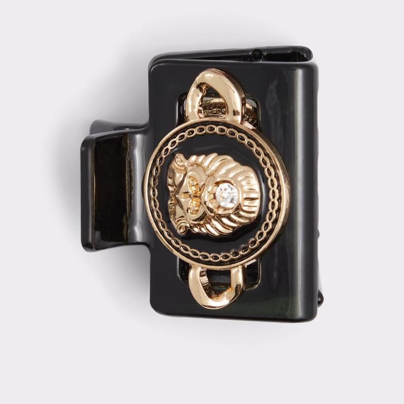 Fashion Aldo Black-Gold Multi Last Chance Kengai Hair Clip