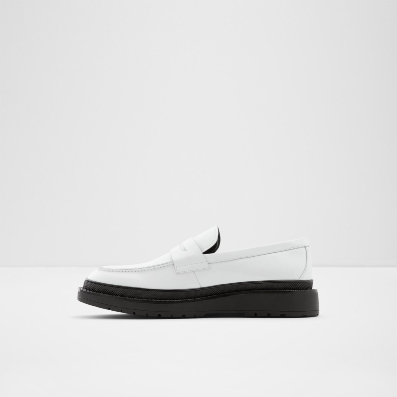 Fashion Aldo White Kerouac Loafer