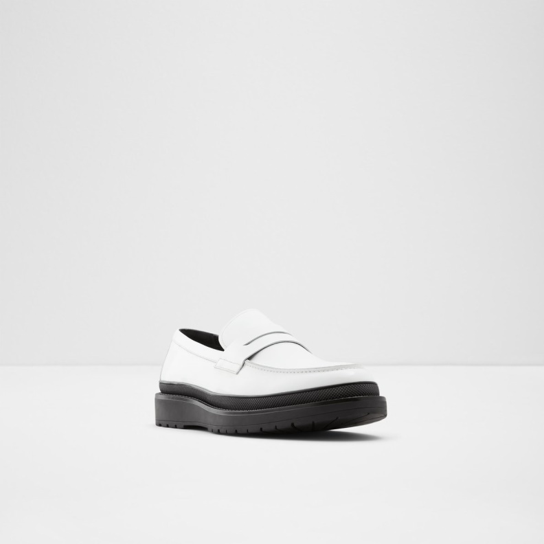 Fashion Aldo White Kerouac Loafer