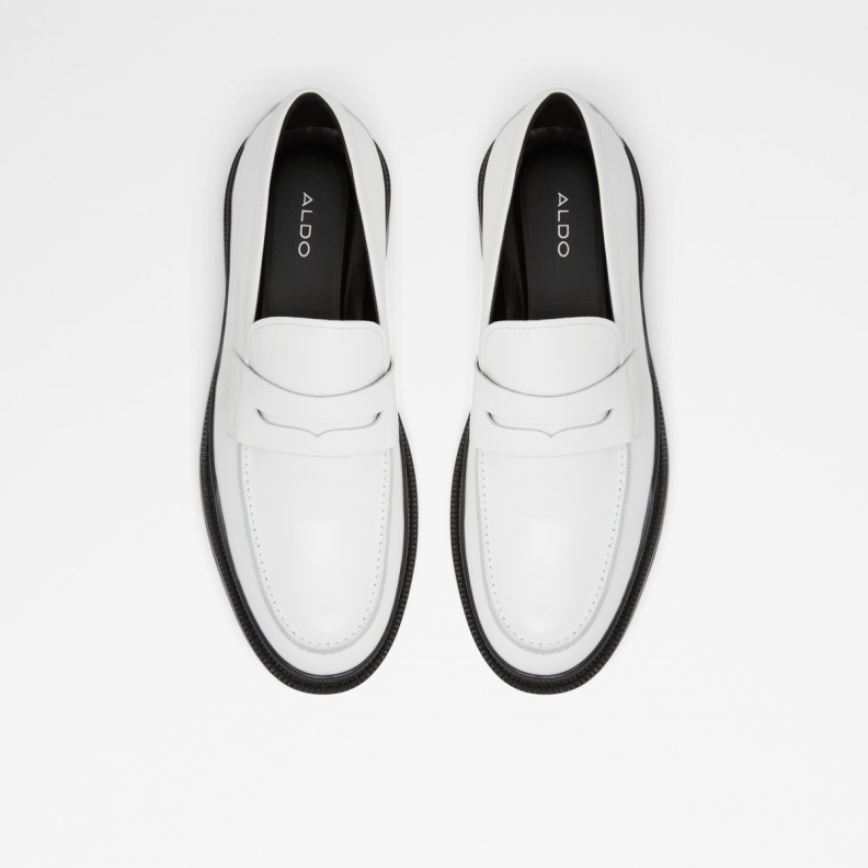 Fashion Aldo White Kerouac Loafer