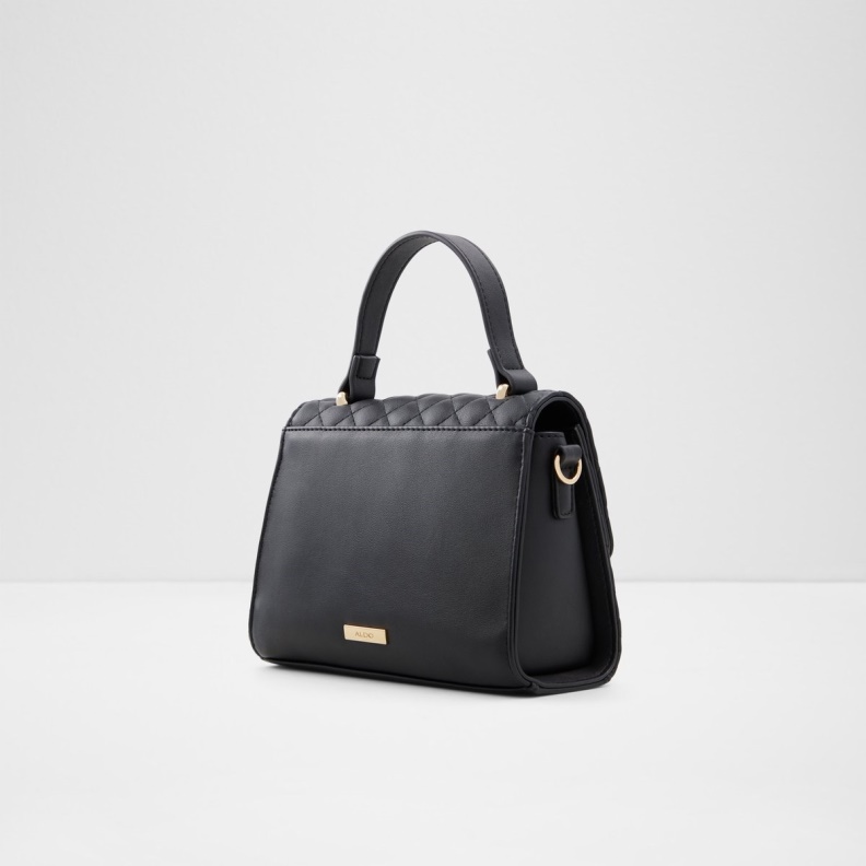 Black Aldo Fashion Kibara Top Handle Bag