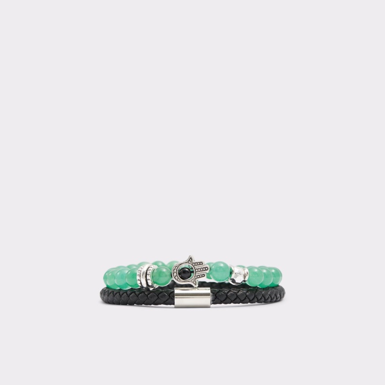 Aldo Fashion Kirami Bracelet Black-Silver Multi