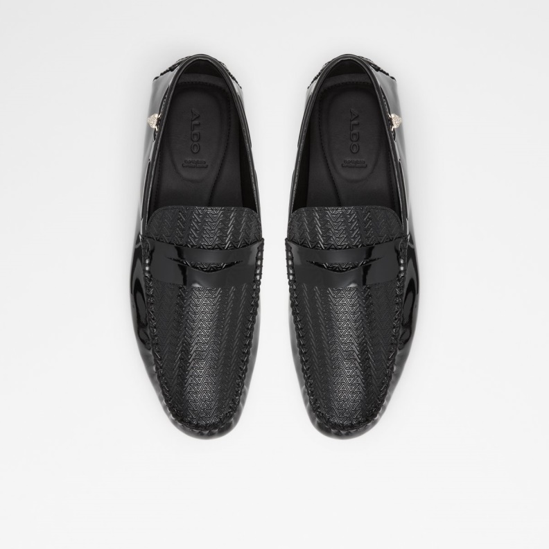 Aldo Black Fashion Kohn Driving Shoe