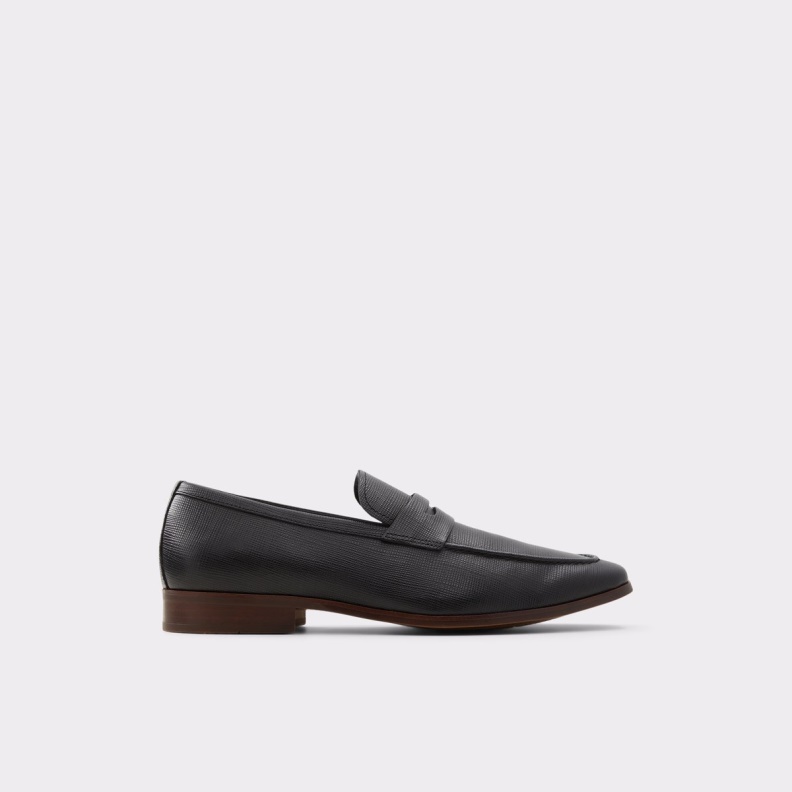 Kooperflex Loafer Aldo Fashion Black Leather Embossed