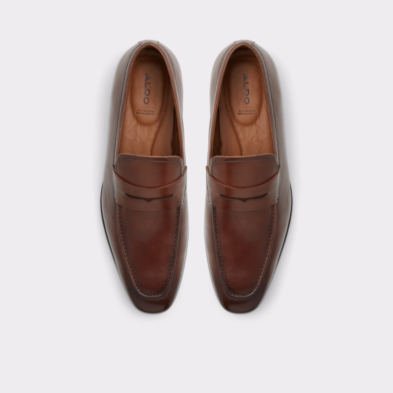 Cognac Leather Smooth New Arrival Kooperflex Loafer Fashion Aldo