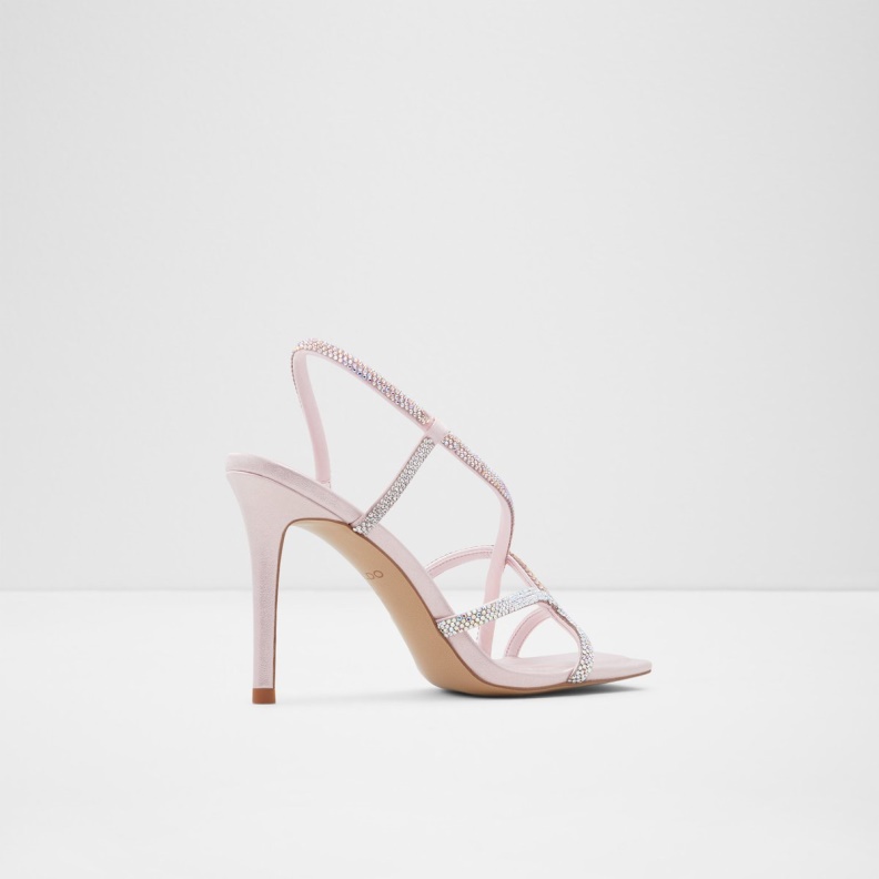 Aldo Krolewna Strappy High Heel Sandal Stiletto Heel Light Pink Fashion
