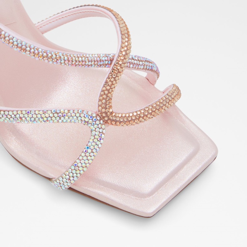 Aldo Krolewna Strappy High Heel Sandal Stiletto Heel Light Pink Fashion