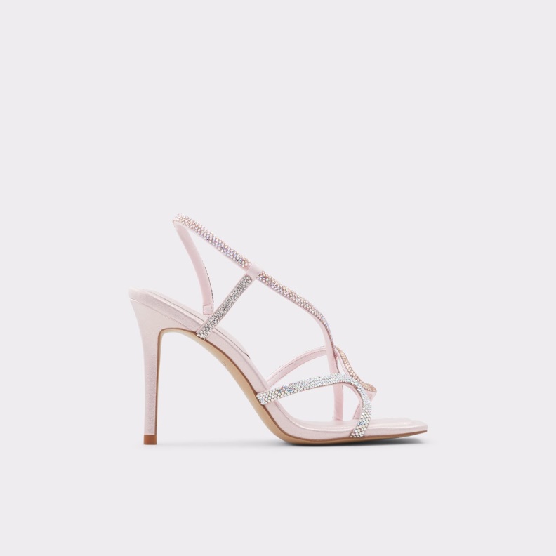 Fashion Light Pink New Arrival Krolewna Strappy High Heel Sandal Stiletto Heel Aldo