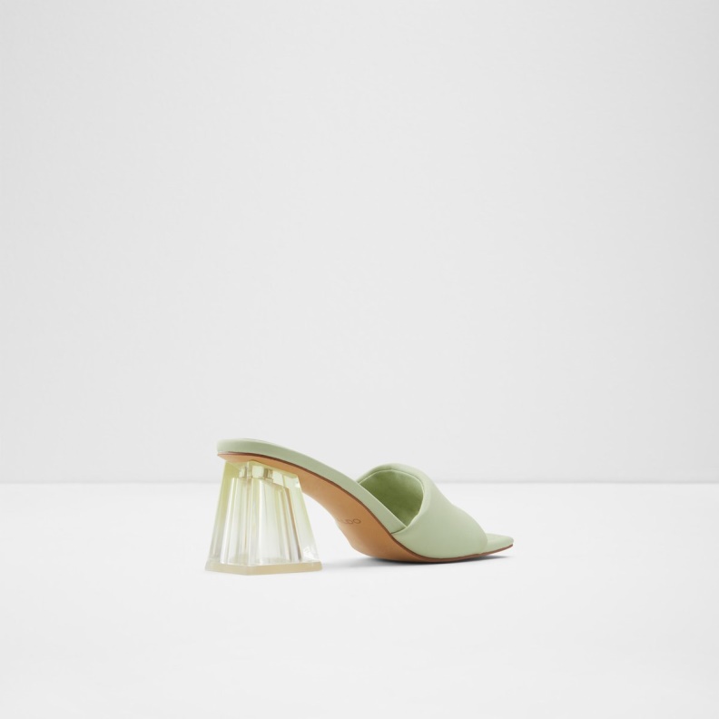 Kylah Heeled Mule Bright Green Aldo Fashion