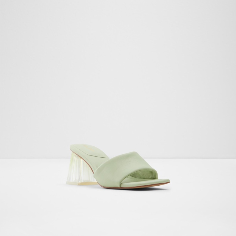 Kylah Heeled Mule Bright Green Aldo Fashion