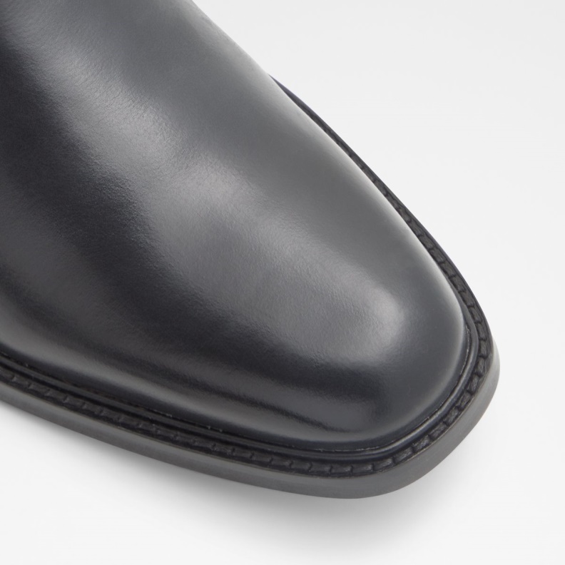 Aldo Black Leather Smooth Fashion New Arrival Kyren Chelsea Boot