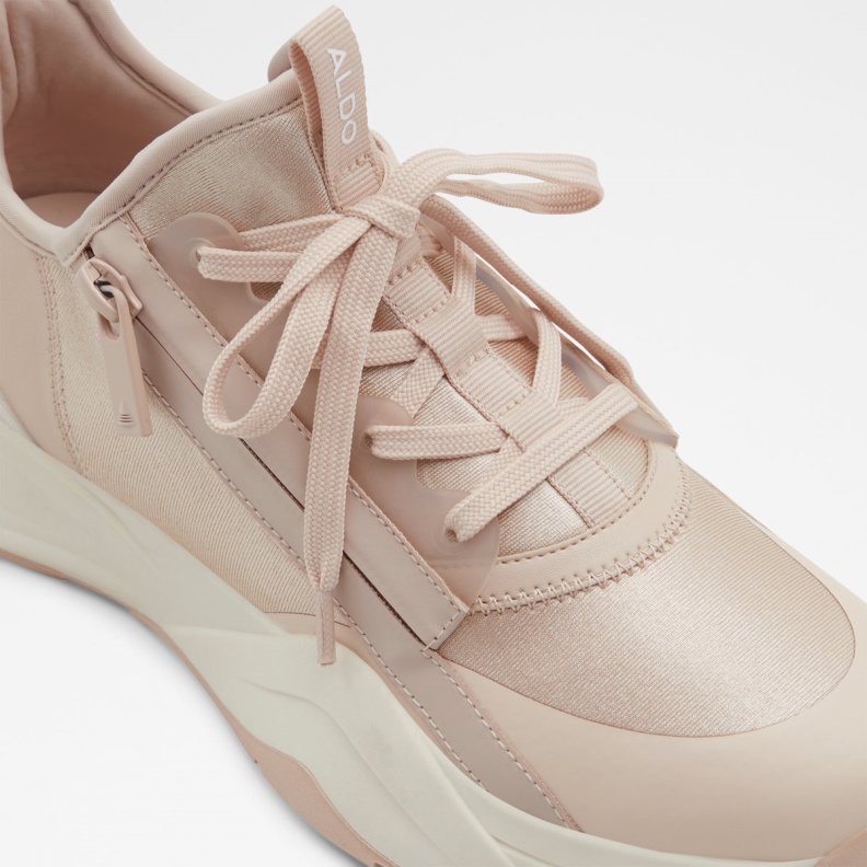 Light Pink Labedar Wedge Sneaker Jogger Sole Fashion Aldo