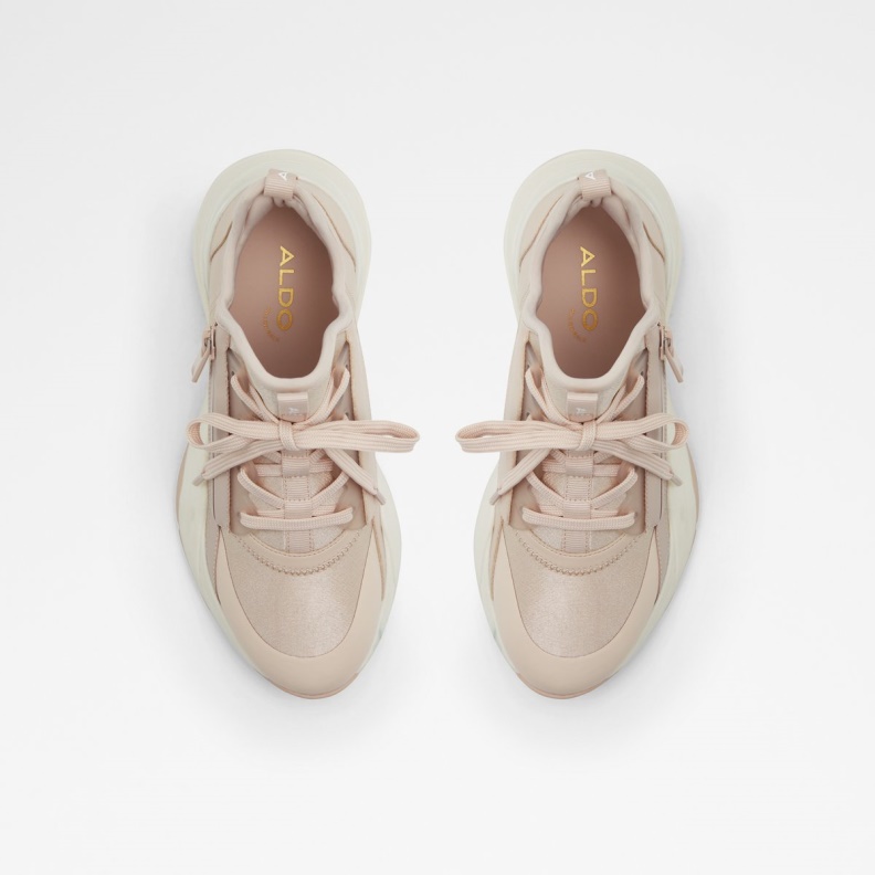 Light Pink Labedar Wedge Sneaker Jogger Sole Fashion Aldo