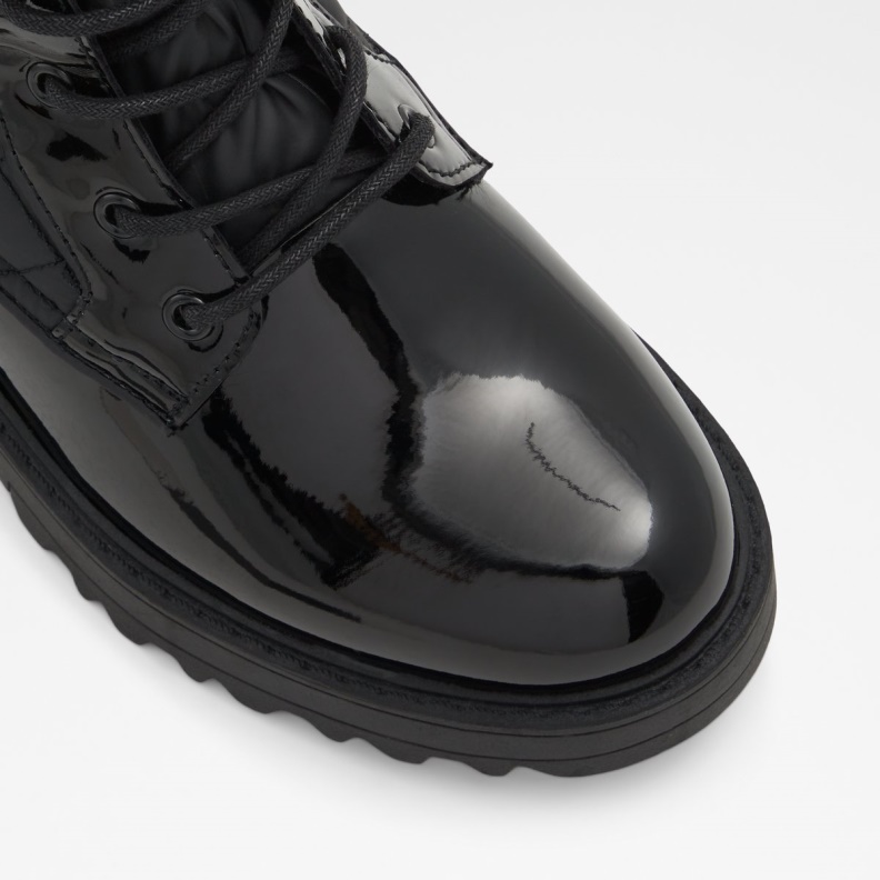 Laralima Winter Boots Lug Sole Fashion Black Synthetic Quilted Aldo